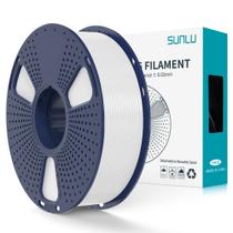 Filamento de impressora 3D SUNLU PLA+ 2.0 1,75 mm 1 kg bobina branca