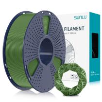 Filamento de impressora 3D SUNLU PLA Plus 1,75 mm verde oliva 1 kg