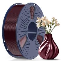 Filamento de impressora 3D SUNLU TPU-Silk 1,75 mm 98A 1 kg Borgonha Filamento de impressora 3D SUNLU TPU-Silk 1,75 mm 98A 1 kg Borgonha