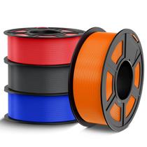Filamento de impressora 3D TECBEARS PETG 1,75 mm Pacote de 4 cores de 4 kg