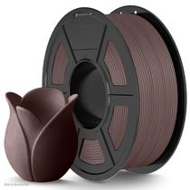 Filamento de impressora 3D TECBEARS PLA de alta velocidade 1,75 mm marrom 1 kg