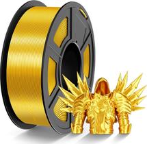 Filamento de impressora 3D TECBEARS Silk PLA 1,75 mm 1 kg Silk Gold