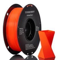 Filamento de impressora 3D TINMORRY PETG 1,75 mm 1 kg Bobina laranja