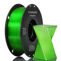 Filamento de impressora 3D TINMORRY PETG 1,75 mm 1 kg verde transparente