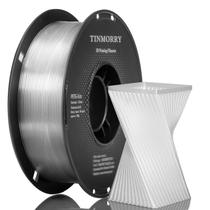 Filamento de impressora 3D TINMORRY PETG 1,75 mm transparente 1 kg