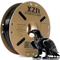 Filamento de impressora 3D XZN Silk PLA 1,75 mm preto metálico 1 kg Filamento de impressora 3D XZN Silk PLA 1,75 mm preto metálico 1 kg
