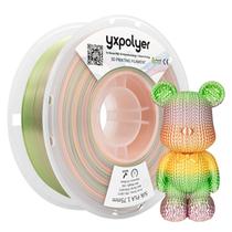 Filamento de impressora 3D YXPOLYER PLA Premium Silk 1,75 mm 1 kg