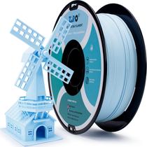 Filamento de impressora 3D ZIRO Matte PLA 1,75 mm 1 kg azul pastel