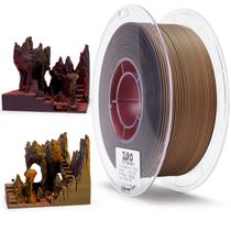 Filamento de impressora 3D ZIRO Matte Tri-Colors PLA 1,75 mm 1 kg