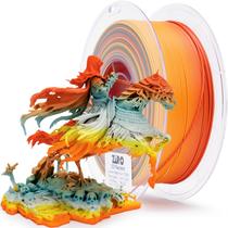Filamento de impressora 3D ZIRO PLA Fast Color Change Matte 1 kg