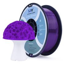 Filamento de impressora 3D ZIRO PLA PRO 1,75 mm 1 kg roxo translúcido
