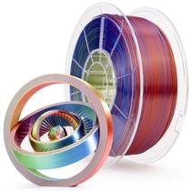 Filamento de impressora 3D ZIRO PLA Triple Color 1,75 mm 1 kg