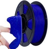 Filamento de impressora 3D ZIRO TPU 1,75 mm 0,8 KG azul
