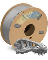 Filamento DURAMIC 3D PLA+ 1,75 mm 1 kg para impressora 3D cinza