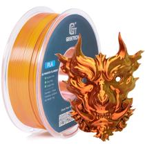 Filamento Geeetech Silk PLA 1,75 mm 1 kg de cobre dourado Filamento Geeetech Silk PLA 1,75 mm 1 kg de cobre dourado