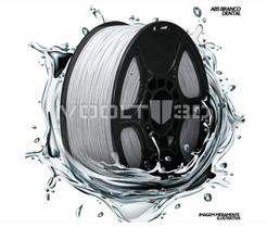 Filamento Impressão 3D Voolt Abs Branco Dental 1Kg