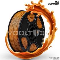 Filamento Impressão 3D Voolt Pla Caramelo 1Kg Filamento Impressão 3D Voolt Pla Caramelo 1Kg