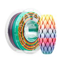 Filamento Impressora 3D Creality PLA CR 1kg Cor Rainbow Arco-Íris 1,75MM