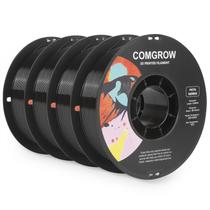 Filamento para impressora 3D Comgrow PETG 1,75 mm 4 kg preto Filamento para impressora 3D Comgrow PETG 1,75 mm 4 kg preto