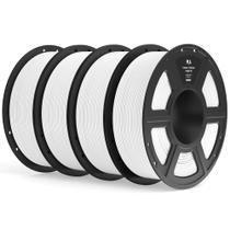 Filamento para impressora 3D ELEGOO PLA 1,75 mm branco 4 kg