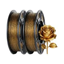 Filamento Para Impressora 3D Galaxy Glitter Preto Dourado 1.75mm 250g 500g Bobina PLA Filamento Para Impressora 3D Galaxy Glitter Preto Dourado 1.75mm 250g 500g Bobina PLA