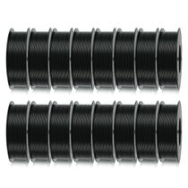Filamento para impressora 3D Kingroon PLA 1,75 mm 16 kg preto