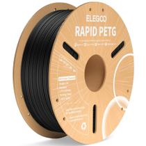 Filamento PETG 1,75mm Preto 1kg - ELEGOO Rapid para Impressora 3D Filamento PETG 1,75mm Preto 1kg - ELEGOO Rapid para Impressora 3D