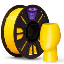Filamento Petg Amarelo 1kg 1.75mm Nacional Voolt Filamento Petg Amarelo 1kg 1.75mm Nacional Voolt