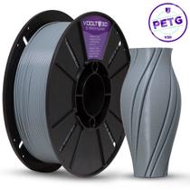 Filamento Petg Cinza Claro 1kg - 1.75mm Filamento Petg Cinza Claro 1kg - 1.75mm