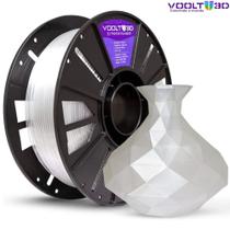 Filamento PETG HF Natural Translúcido High Fluidity Premium - 1Kg Filamento PETG HF Natural Translúcido High Fluidity Premium - 1Kg