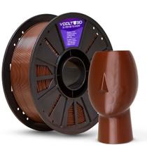 Filamento Petg Marrom 1kg - 1.75mm Nacional Voolt Filamento Petg Marrom 1kg - 1.75mm Nacional Voolt