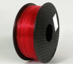 Filamento PLA 1.75 Vermelho Transparente - Primotech