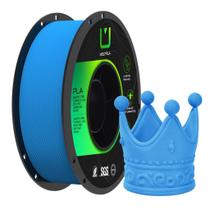 Filamento PLA 1.75mm 1kg Matte Fosco Azul Multfila Impressora 3D Filamento PLA 1.75mm 1kg Matte Fosco Azul Multfila Impressora 3D