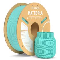 Filamento PLA 1,75mm Verde Azulado Fosco ELEGOO - 1kg para Impressora 3D Filamento PLA 1,75mm Verde Azulado Fosco ELEGOO - 1kg para Impressora 3D