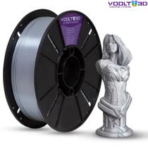 Filamento PLA Alumínio V-Silk High Speed Premium - 1Kg Filamento PLA Alumínio V-Silk High Speed Premium - 1Kg