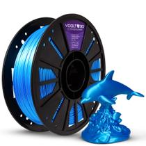 Filamento PLA Azul Sky V-Silk Premium 1Kg, 1,75mm, Para Impressora 3D - Voolt3D Oficial Filamento PLA Azul Sky V-Silk Premium 1Kg, 1,75mm, Para Impressora 3D - Voolt3D Oficial