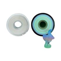 Filamento PLA Brilho Azul Esverdeado Céu Estrelado Que Brilha No Escuro 1.75mm 1kg 500g 250g