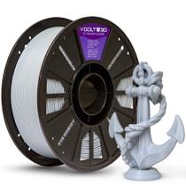 Filamento PLA Cinza Claro Premium 1Kg, 1,75mm, Para Impressora 3D - Voolt3D Filamento PLA Cinza Claro Premium 1Kg, 1,75mm, Para Impressora 3D - Voolt3D