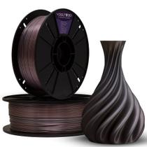 Filamento Pla Duo Color Cor Inox / Rose Gold V-silk Premium Filamento Pla Duo Color Cor Inox / Rose Gold V-silk Premium