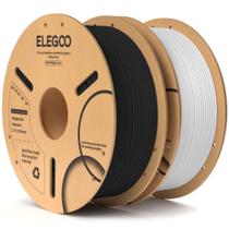 Filamento PLA ELEGOO 1,75mm - 2kg (Preto e Branco)