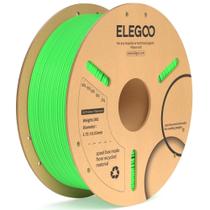 Filamento PLA+ ELEGOO Neon Green 1,75mm - 1kg para Impressora 3D