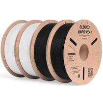 Filamento PLA+ ELEGOO Rapid 1,75mm - Preto - 4kg Filamento PLA+ ELEGOO Rapid 1,75mm - Preto - 4kg