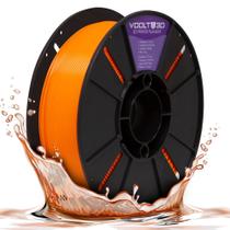 Filamento PLA Laranja Premium 1Kg, 1,75mm, Para Impressora 3D - Voolt3D Oficial Filamento PLA Laranja Premium 1Kg, 1,75mm, Para Impressora 3D - Voolt3D Oficial