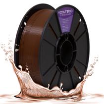 Filamento PLA Marrom Premium 1Kg, 1,75mm, Para Impressora 3D - Voolt3D Oficial Filamento PLA Marrom Premium 1Kg, 1,75mm, Para Impressora 3D - Voolt3D Oficial