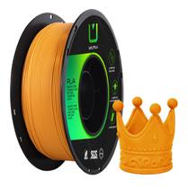 Filamento PLA Matte Fosco Laranja 1kg 1.75mm Multfila Impressora 3D Filamento PLA Matte Fosco Laranja 1kg 1.75mm Multfila Impressora 3D