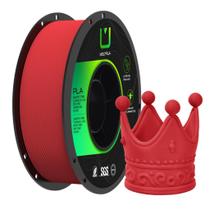 Filamento PLA Matte Fosco Vermelho 1.75mm 1kg Multfila 3D Filamento PLA Matte Fosco Vermelho 1.75mm 1kg Multfila 3D
