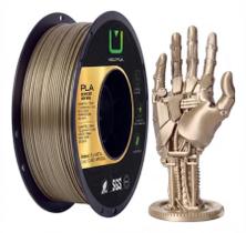 Filamento PLA Metal Ouro Imperial 1kg 1.75mm Multfila 3D Filamento PLA Metal Ouro Imperial 1kg 1.75mm Multfila 3D