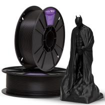 Filamento PLA Preto Velvet Premium 1Kg, Com Efeito Fosco, 1,75mm, Para Impressora 3D - Voolt3D Oficial