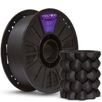 Filamento PLA Preto Velvet Premium 1Kg, Com Efeito Fosco, 1,75mm, Para Impressora 3D - Voolt3D Oficial Filamento PLA Preto Velvet Premium 1Kg, Com Efeito Fosco, 1,75mm, Para Impressora 3D - Voolt3D Oficial