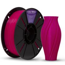 Filamento PLA Rosa Púrpura Premium 1Kg, 1,75mm, Para Impressora 3D - Voolt3D Oficial